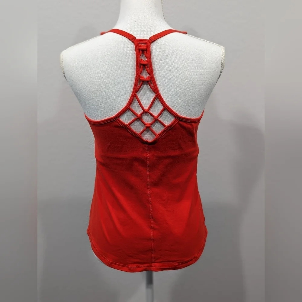 Prana Elixir Yoga Cami Red Size M - Picture 2 of 7